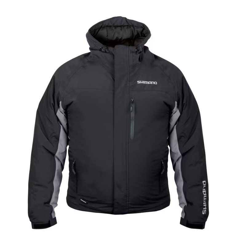 SHIMANO RAIN JACKET PADDED BLACK Shimano - 1