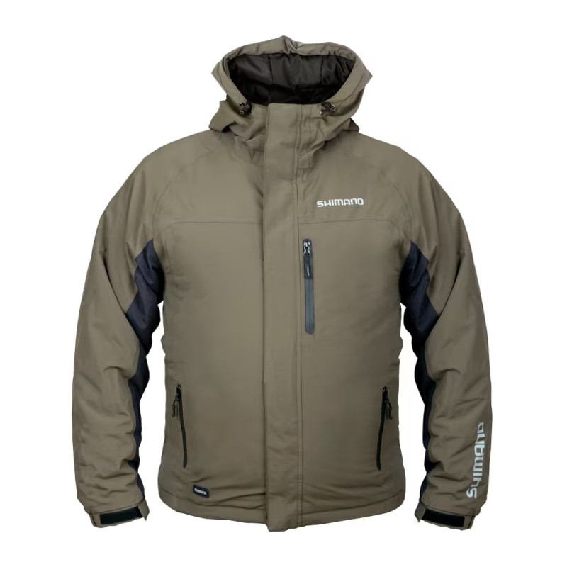 SHIMANO RAIN JACKET PADDED GREEN Shimano - 1